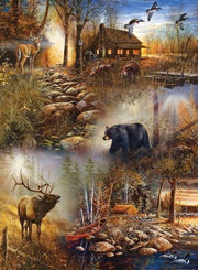 Elk And Bear
