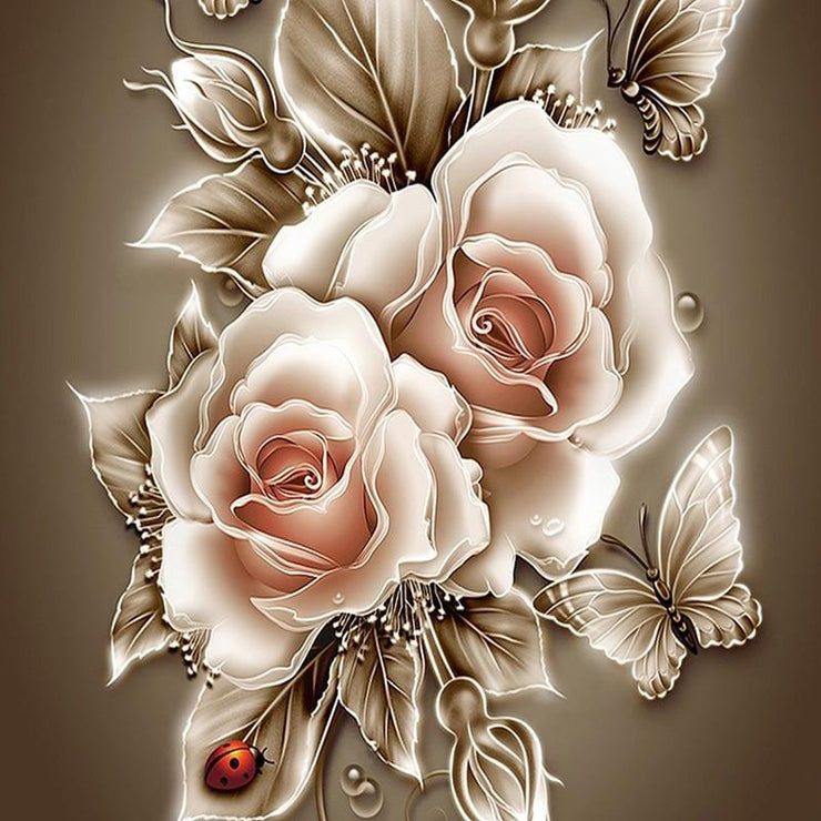Flowing Fluorescent Flowers