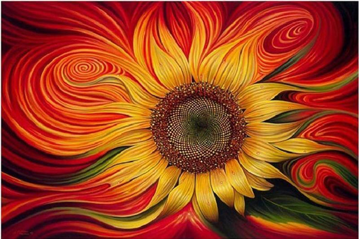 Warped Sunflower