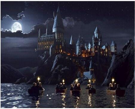 Hogwarts At Night